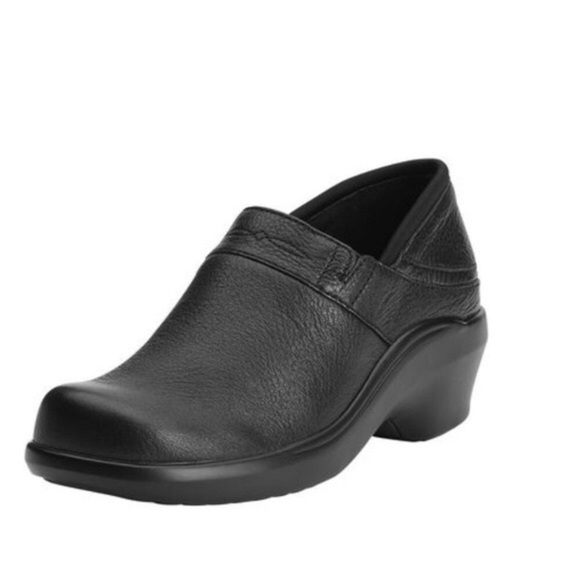 Ariat Shoes - Ariat Santa Cruz Black‎ Leather Clogs Size 8.5